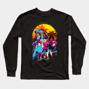 FLCLs Infinity Loop Haruko's Return Long Sleeve T-Shirt